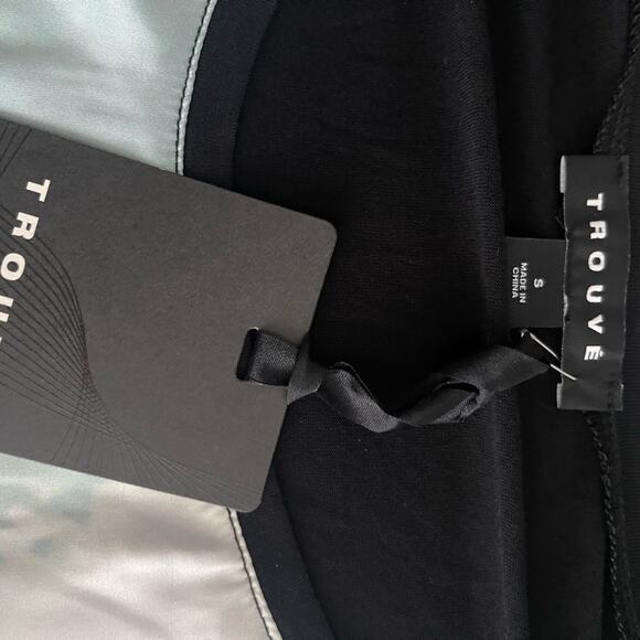 New Trouve Ocean Mystery Cap Sleeve Top S - Picture 6 of 10